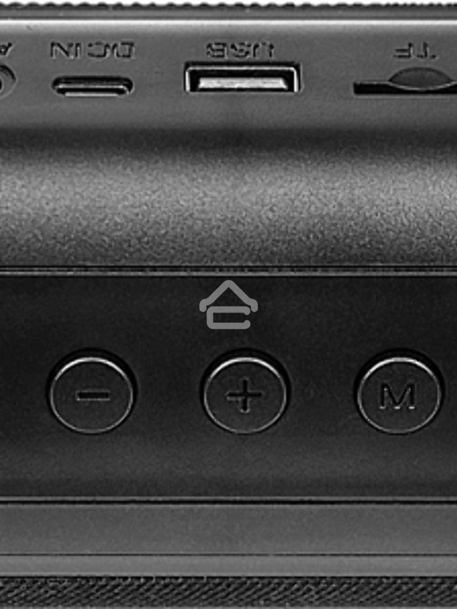 Колонка портатитвная Ural ТТ М100+ черный 6W 1.1 BT/3.5Jack/USB-C 10м 1200mAh (без.бат) (УРАЛ ТТ М100+ ЧЕРНЫЙ)