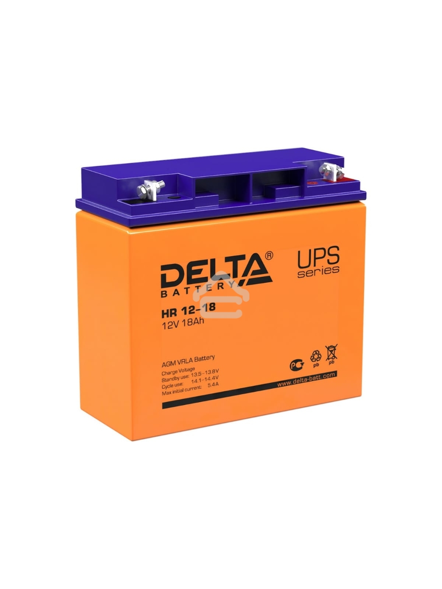 Батарея Delta HR 12-18 (12V, 18Ah)