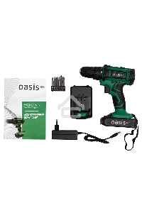 Дрель-шуруповерт Oasis ASB-18S Eco (J) 201, Аккумуляторная, 18В, 2 АКБ