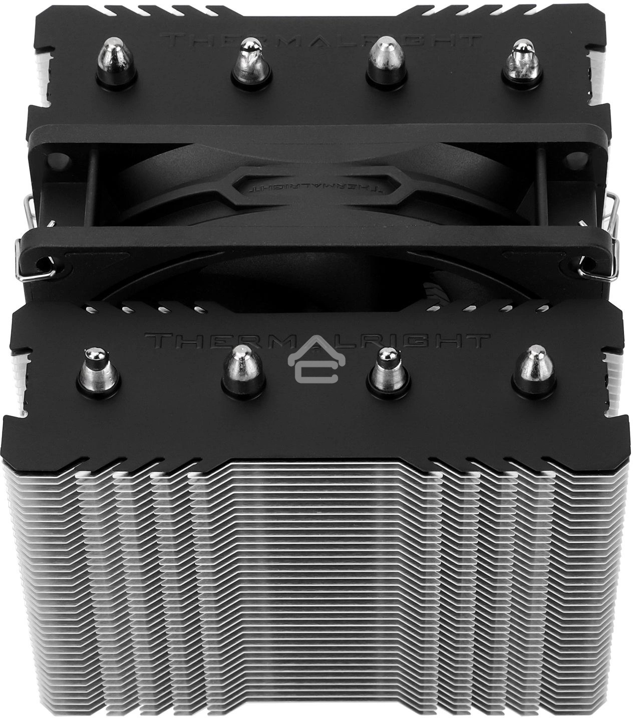 Устройство охлаждения(кулер) Thermalright Peerless Assassin 90 SE Soc-AM5/AM4/1151/1200/1700 серебристый 4-pin 23.85dB Al+Cu Ret (PA90-SE)