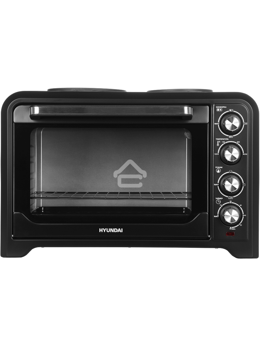 Мини-печь Hyundai MIO-HY098 42л. 1600Вт черный