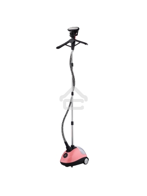 Отпариватель Centek CT-2375 (розовый + черн) 2000Вт, 1.5л, 40г/мин, складная вешалка, сталь. подошва