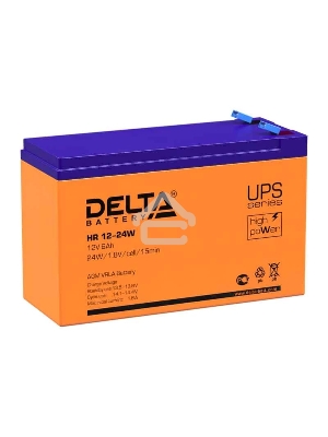 Батарея Delta HR 12-24 W (12V, 6Ah)