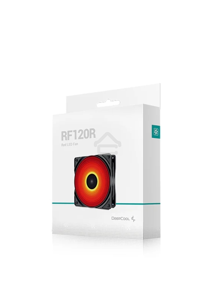 Вентилятор для корпуса DEEPCOOL RF120R черный, 120 мм, 1300 об/мин, 21.9 дБ, 3 pin