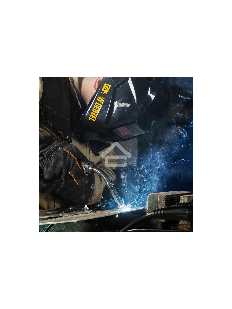 Аппарат инвертор. полуавтомат. сварки MultiMIG-200DP Synergy Double Pulse, 200 А, ПВ 80% Denzel