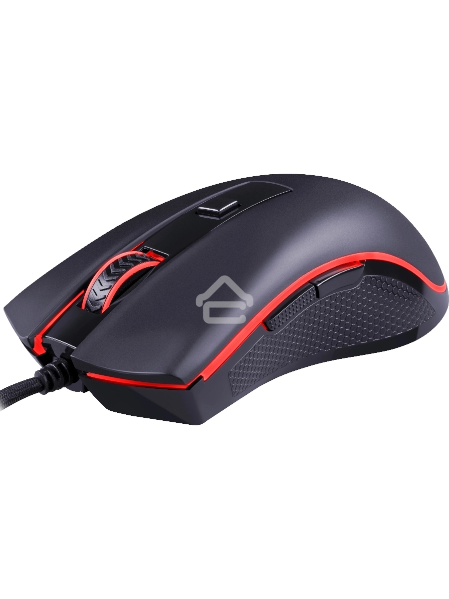 Мышь проводная Redragon Cypher 72075, черный, 12800 dpi, USB, кнопки - 7