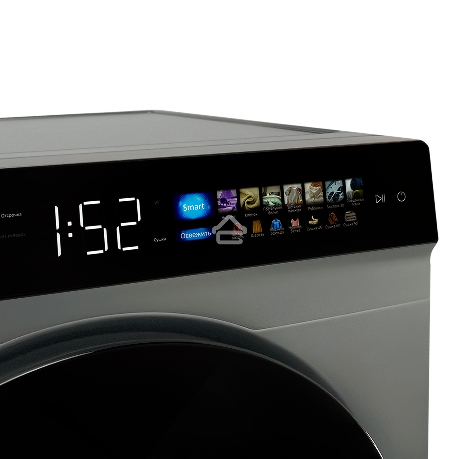 Сушильная машина LEX LDM12GrBlThD серый, 10 кг, сушка - конденсационная, программ - 16, 60 x 85 x 62 см