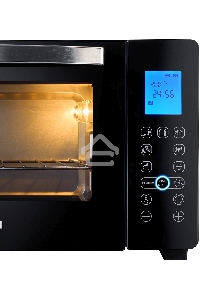 Мини-печь Hyundai MIO-HY096 28л. 1600Вт черный