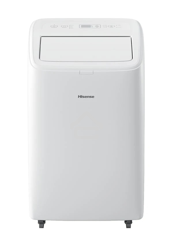 Кондиционер мобильный Hisense AP-12CW4GQCS00 12000 BTU, 25 м², 50 дБ, охлаждение, осушение, белый