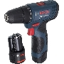Дрель-шуруповерт Bosch GSR 120-LI Аккумуляторная, Кейс