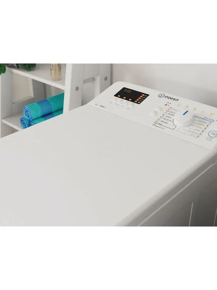 Стиральная машина Indesit BTW S72200 белый, загрузка вертикальная 7 кг, 1200 об/мин., класс: А