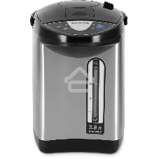 Термопот Starwind STP3822 3.8 л, 800 Вт, серебристый/черный