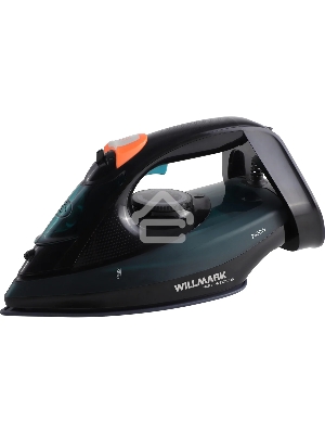 Утюг Willmark SI-2658CA 2600 Вт, черный/темно-зеленый