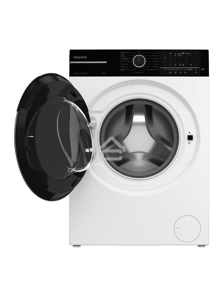 Стиральная машина с сушкой Hotpoint WDSH 75549 VBX белый, 7,5 кг
