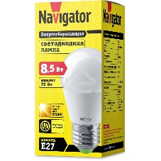 Лампа светодиодная Navigator NLL-G45-8.5-230-2.7K-E27