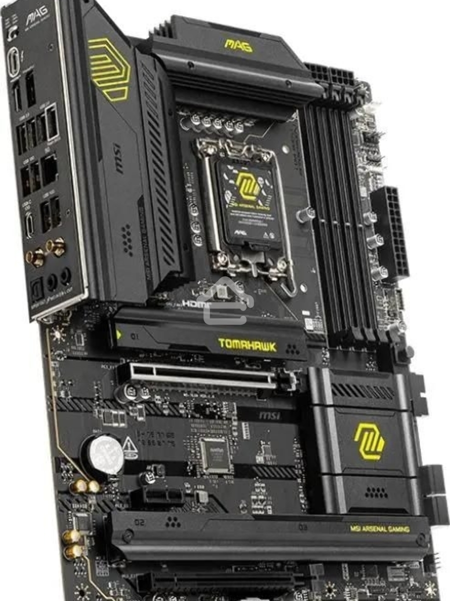 Материнская плата MSI MAG B860 TOMAHAWK WIFI, LGA 1851, Intel B860, 4xDDR5, 4xSATA, 3xM.2, 1xPCIe 4.0 x4, 1xPCIe 5.0 x16, 1xDP, 1xHDMI, 1xUSB-C, 1x 5Gb LAN, 4xUSB-A 2.0, 4xUSB-A 3.2 Gen 2, 7.1, 2x3.5 мм, TOSLINK, ATX