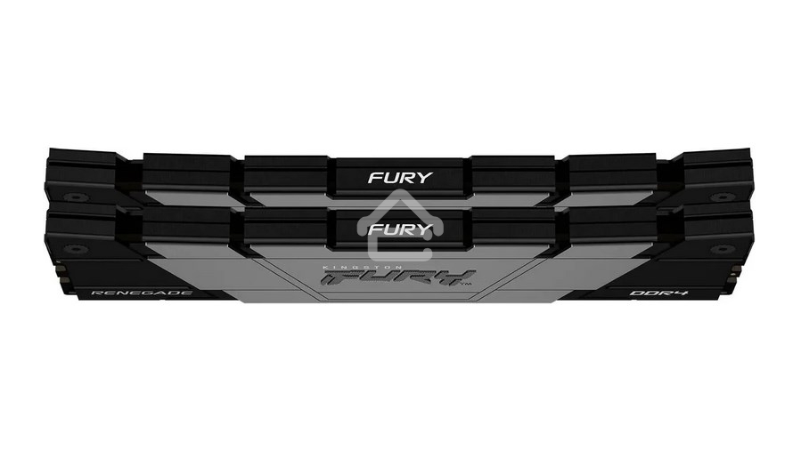Оперативная память Kingston Fury Renegade, DDR4, 64Gb (2x32Gb), 3600MHz, CL18, DIMM, с радиатором, черный