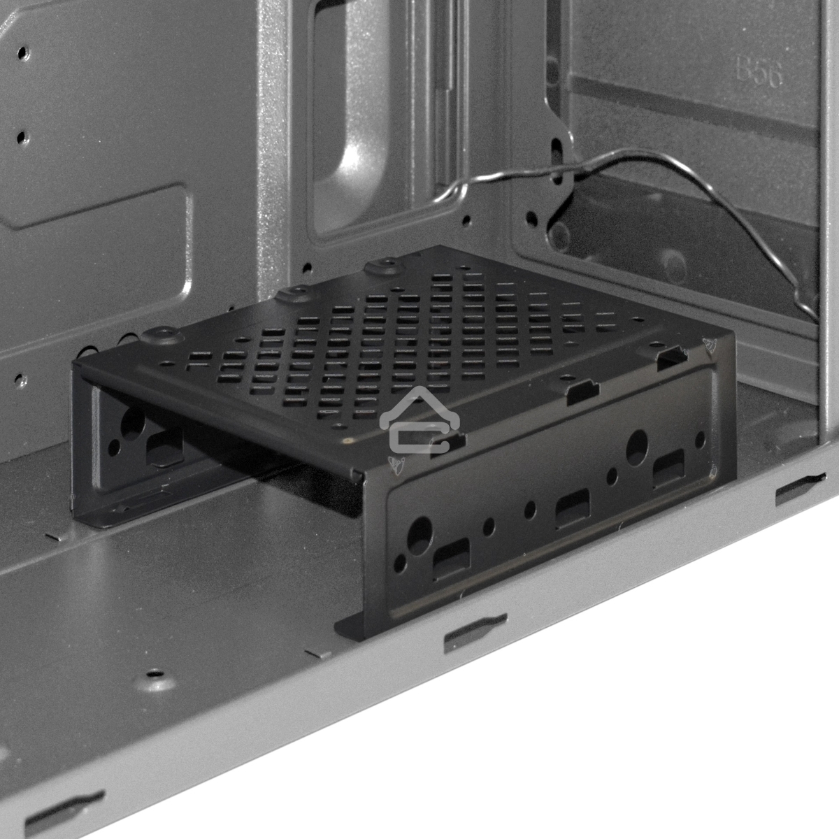 Компьютерный корпус Miditower ExeGate XP-332 Black, ATX, (XP500, Black,120мм), 2*USB, Audio