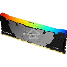 Оперативная память Kingston Fury Renegade, DDR4, 8GB (1x8GB), 3600MHz, CL16, DIMM, с радиатором, RGB, серебристый/черный