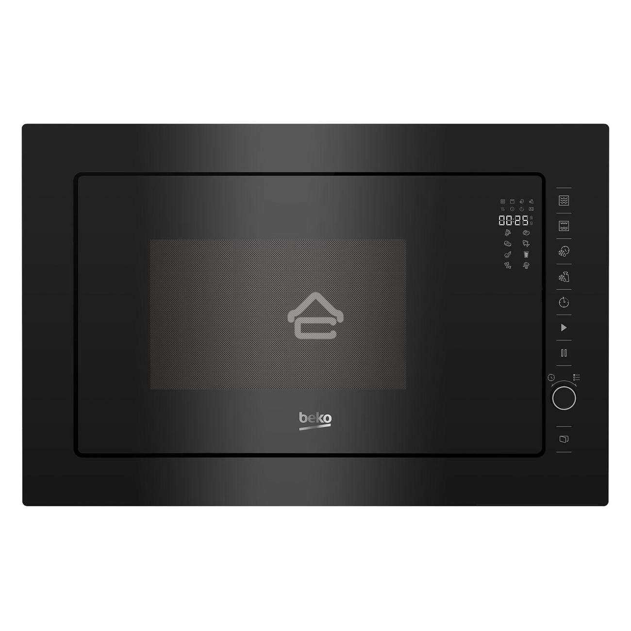 Микроволновая печь встраиваемая Beko BMGB25333BG чёрный, 25 л, 900 Вт, переключатели - поворотный механизм/сенсор