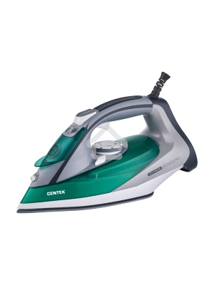 Утюг Centek CT-2309 2800 Вт, зеленый/серый