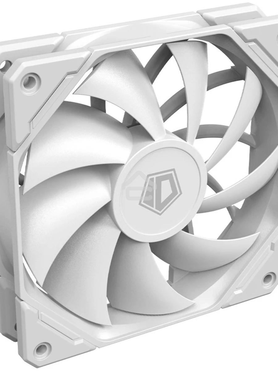 Вентилятор для корпуса ID-COOLING TF-12025-PRO-WHITE белый 120мм 1800rpm 35.2db 4-pin