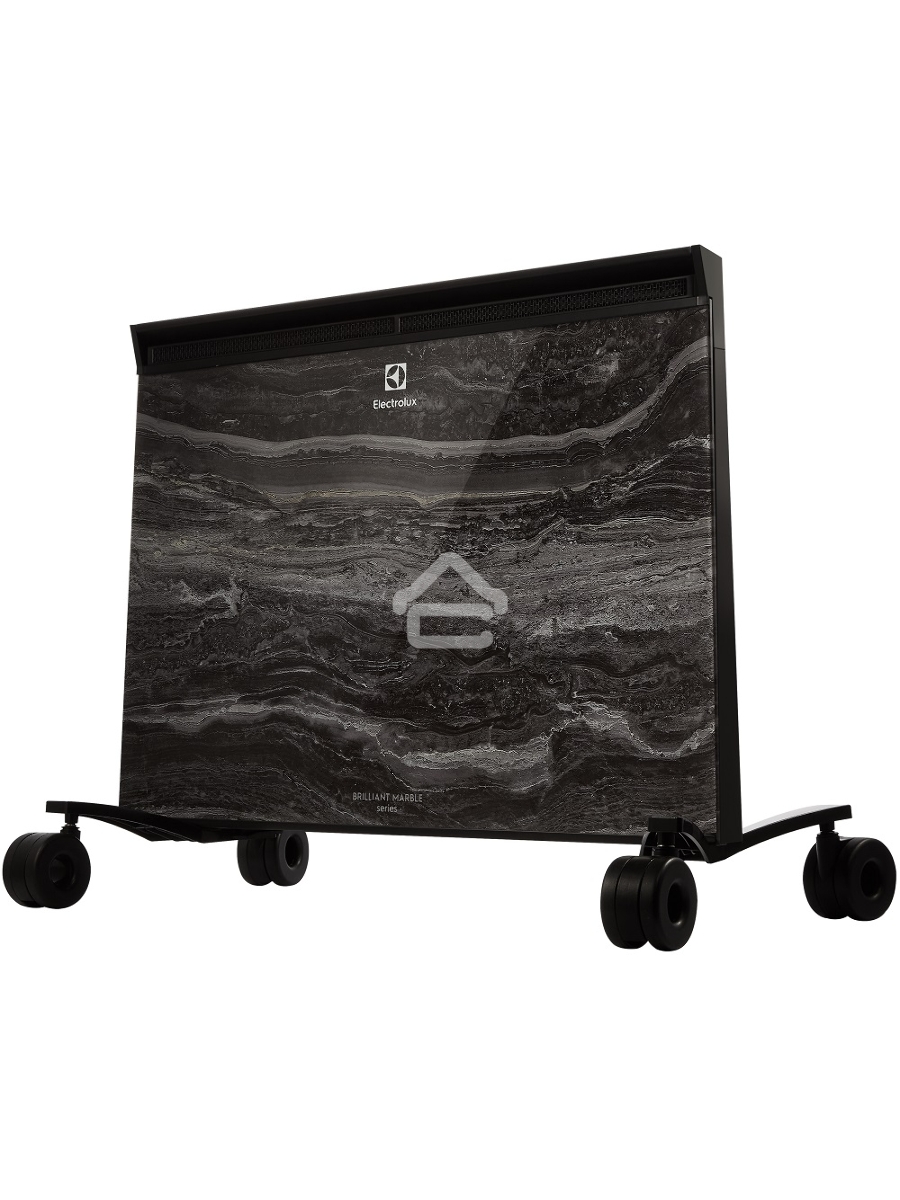 Конвектор Electrolux ECH/BMI-2000 Marble + шасси EFB/M серый, 2000 Вт, 25 м2, электронный термостат