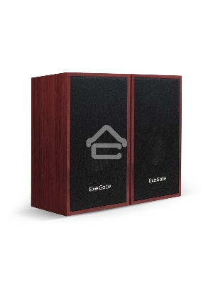 Акустическая система 2.0 ExeGate EX287059RUS Tango 314 (питание USB, 2х3Вт (12 Вт RMS), 80-20000Гц, темное дерево)