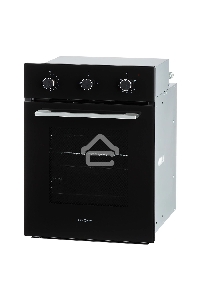 Духовой шкаф газовый Krona STRETTO 45 BL чёрный