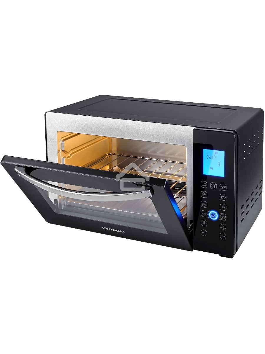 Мини-печь Hyundai MIO-HY096 28л. 1600Вт черный