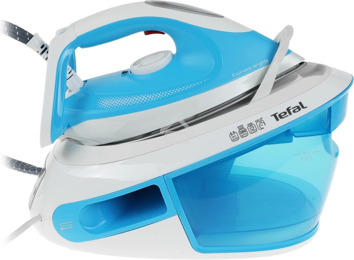 Парогенератор Tefal SV8002E0, голубой / белый