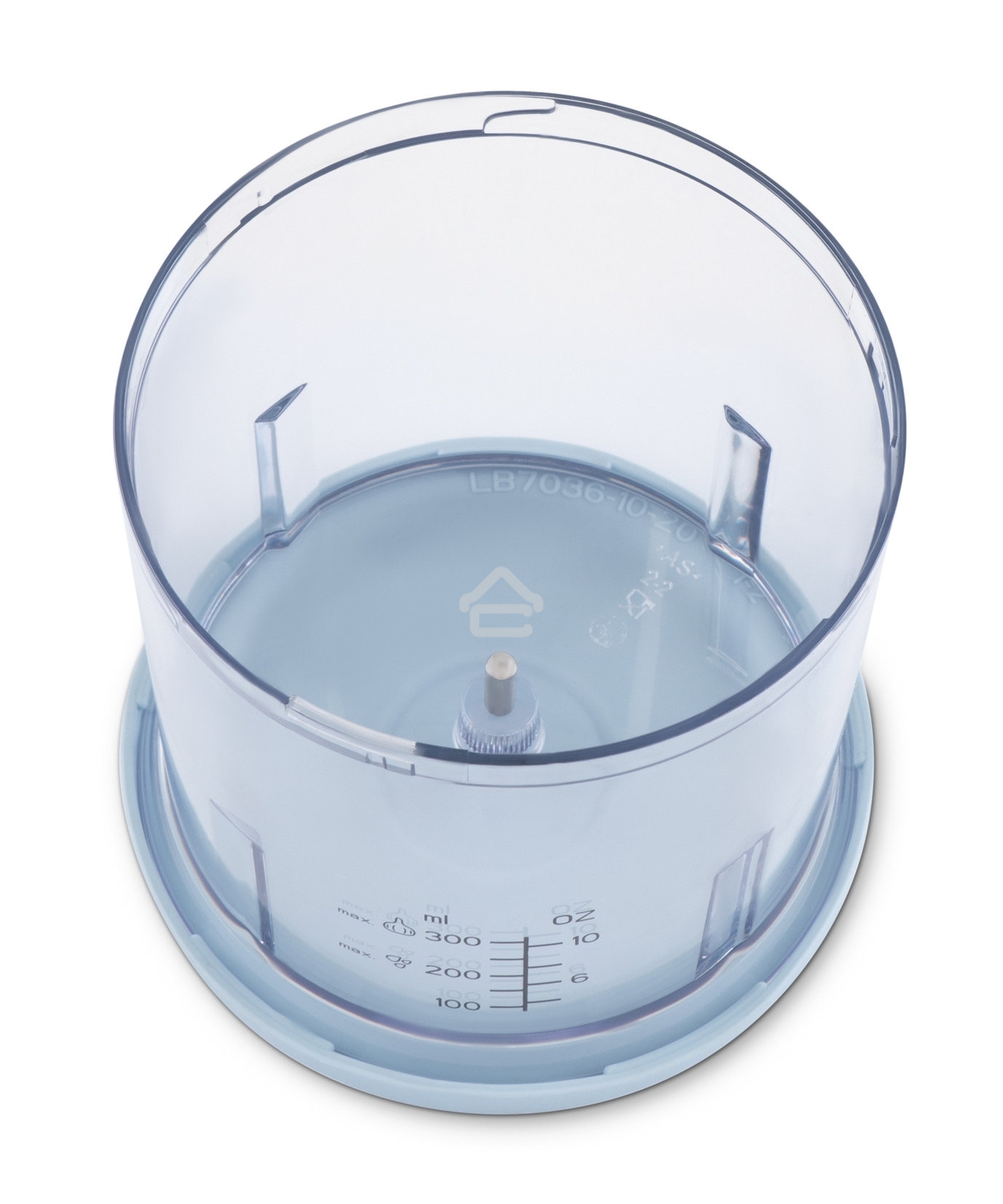 Измельчитель электрический Hyundai HYC-P3138 0.8л. 300Вт голубой/белый