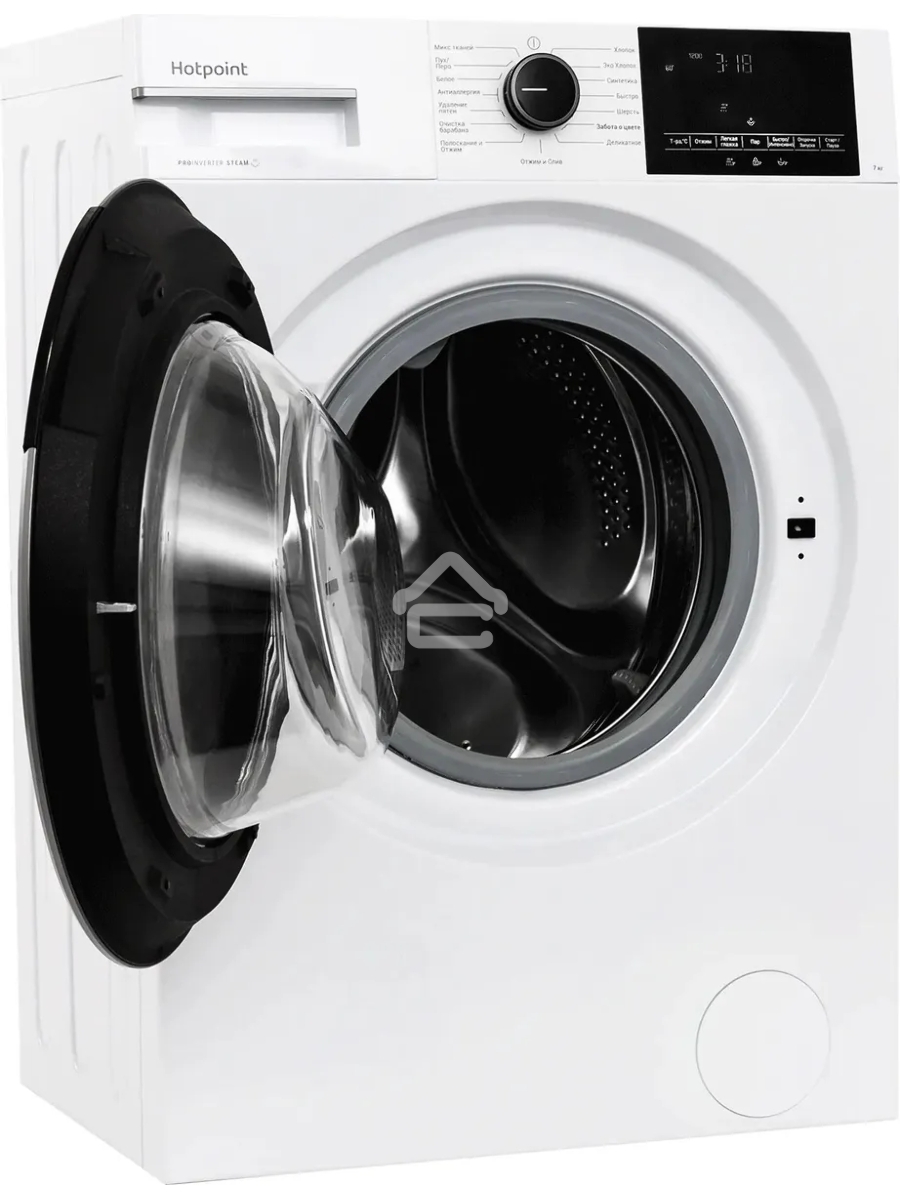 Стиральная машина Hotpoint WSH 7291 VWX  белый загрузка фронтальная 7 кг, 1200 об/мин., класс: А