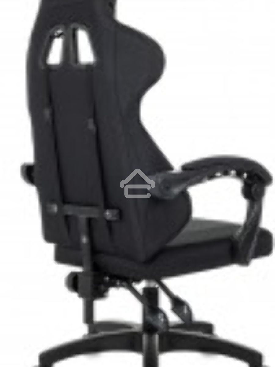 Кресло игровое Zombie Zoom Fabric черный Neo Black, крестов. пластик