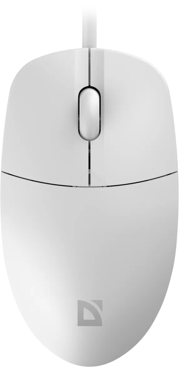 Мышь проводная Defender Azora MB-241 белый, 1200 dpi, USB, кнопки - 3