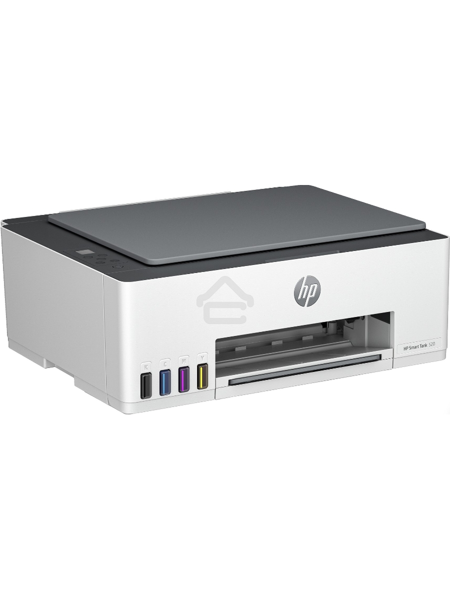 МФУ струйный HP Smart Tank 520 (1F3W2A), A4, цветной, печ. до 12 стр/мин. (ч/б) до 5 стр/мин. (цвет), 1200 x 1200 dpi, USB