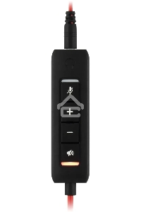 Наушники с микрофоном Oklick/Оклик HS-L900 черный 1.8м накладные оголовье