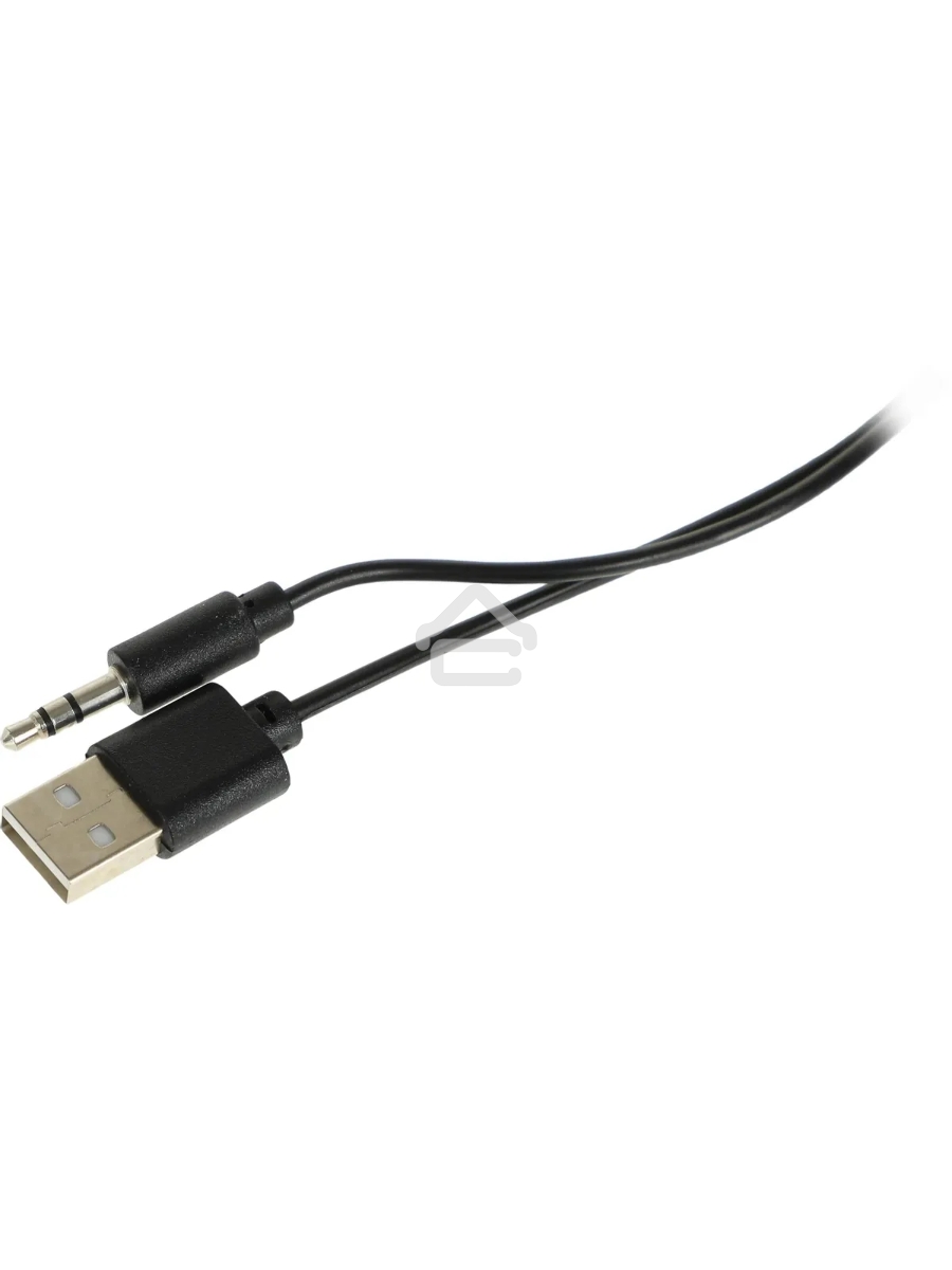 Колонки чёрные Sven 255 (2x3W, RGB подсветка, USB)