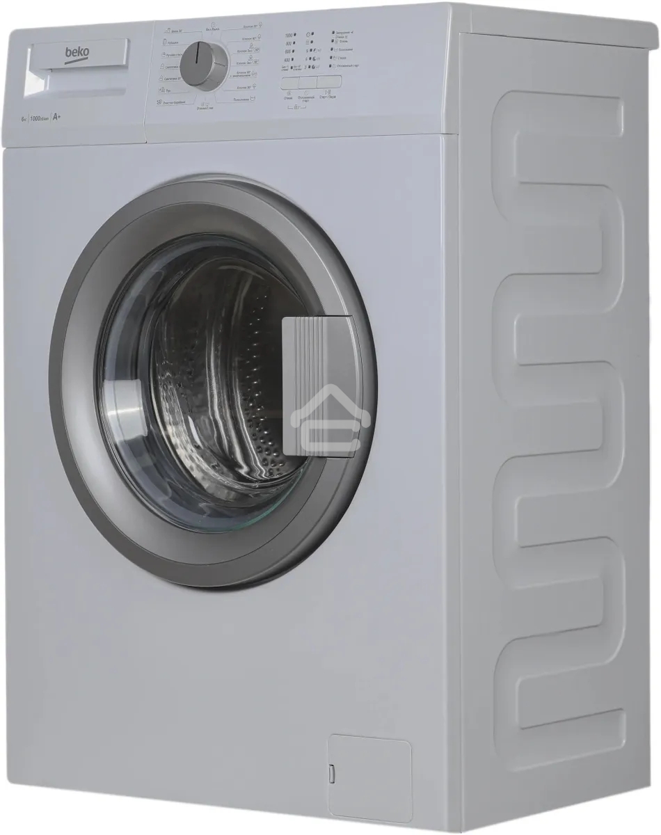 Стиральная машина Beko WDN635P1BSW (R) белый, загрузка фронтальная 6 кг, 1000 об/мин., класс: А