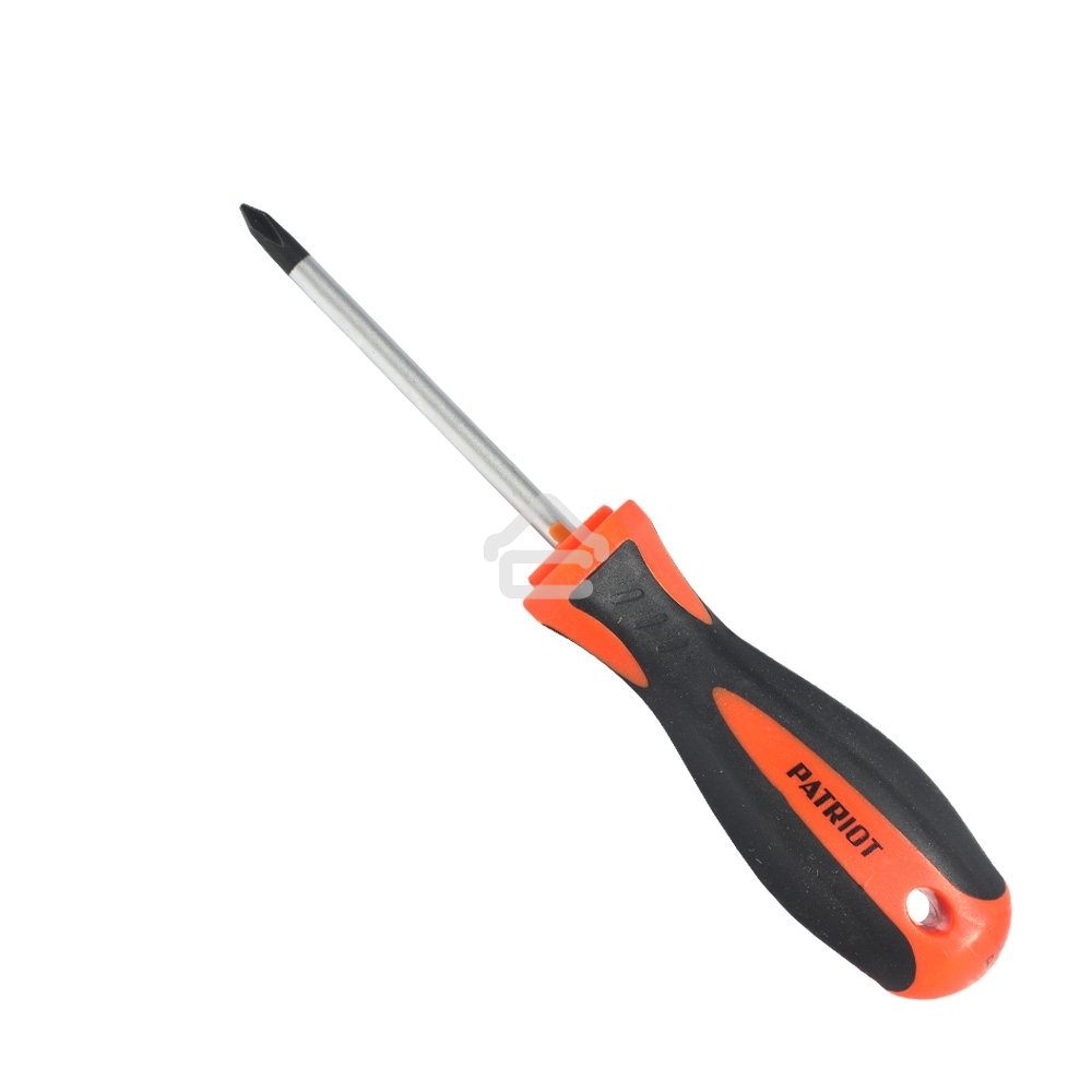 Отвертка Patriot PH1x75, CR-V, магнитная, двухкомпонентная рукоятка