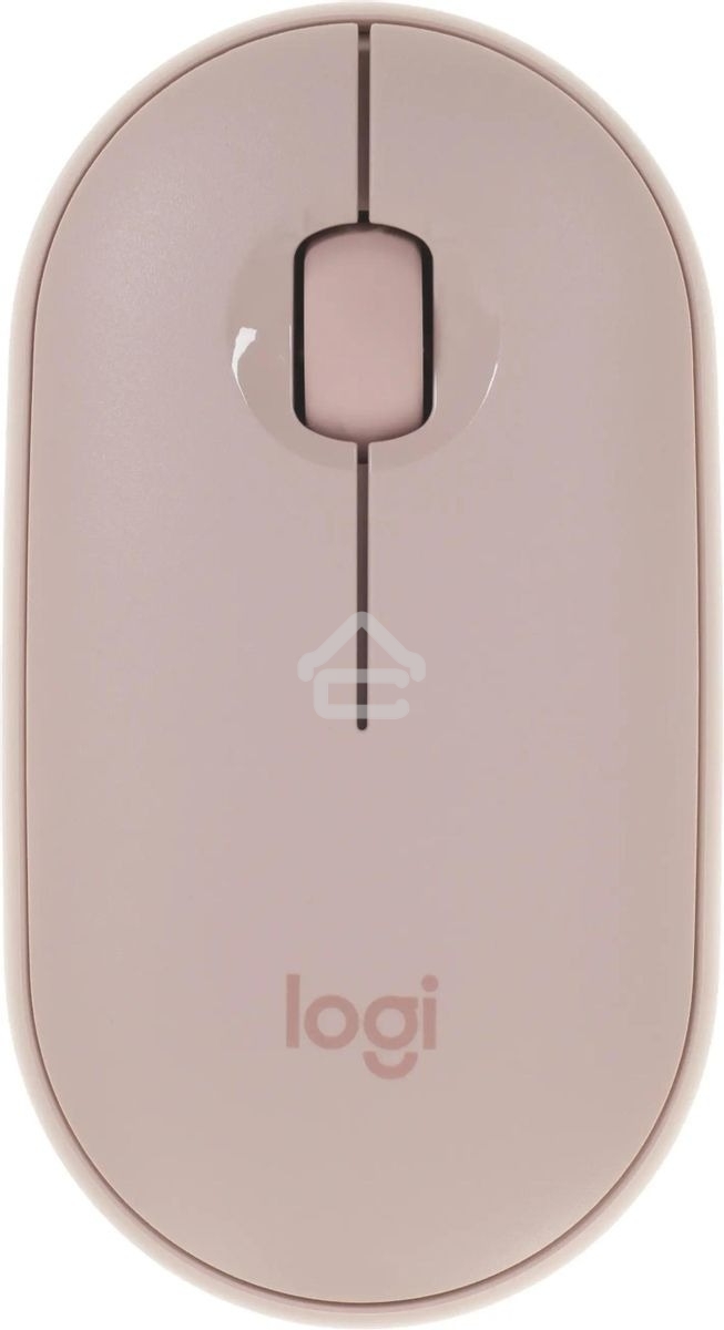 Мышь беспроводная Logitech Pebble M350 розовый, 1000 dpi, радиоканал, Bluetooth, USB, кнопки - 3