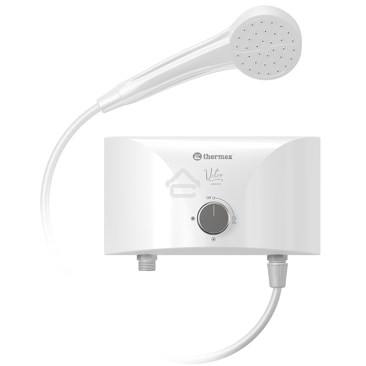 Электроводонагреватель проточный Thermex Vetro 5500 shower
