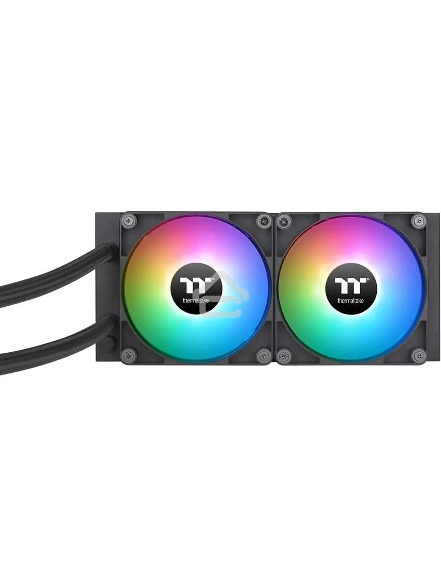 Система водяного охлаждения Thermaltake TH240 V2 ARGB Soc-AM5/AM4/1151/1200/1700 черный 4-pin 25.8dB Al+Cu Ret (CL-W361-PL12SW-A)
