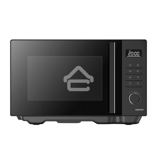 Микроволновая печь Centek CT-1563 черный, 23 л, 800 Вт, кнопки/поворотный механизм