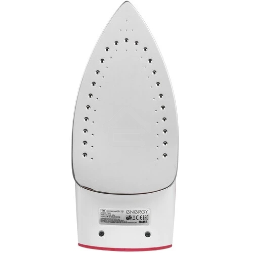 Утюг Energy EN-328 бордовый, 2000 Вт, стальная подошва (270053)