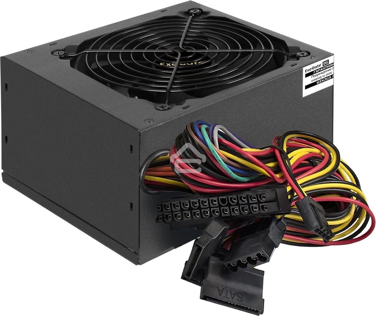 Блок питания ExeGate 750PPE, 750W, (ATX, APFC, PC, КПД 80% (80 PLUS), 12cm fan, 24pin, 2x(4+4)pin, 4xPCI-E, 6xSATA, 3xIDE, черный, кабель 220V в комплекте 1,8м)