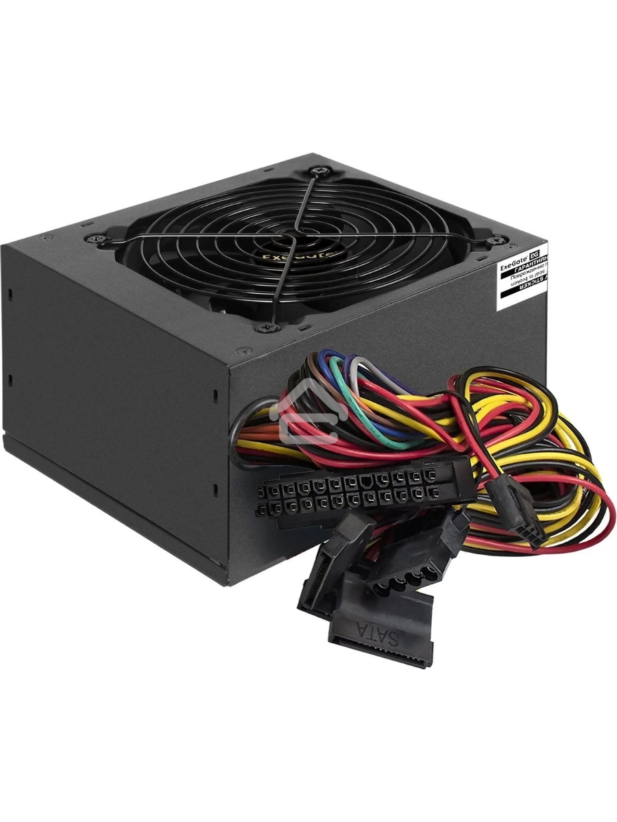 Блок питания ExeGate 750PPE, 750W, (ATX, APFC, PC, КПД 80% (80 PLUS), 12cm fan, 24pin, 2x(4+4)pin, 4xPCI-E, 6xSATA, 3xIDE, black, кабель 220V в комплекте 1,8м)
