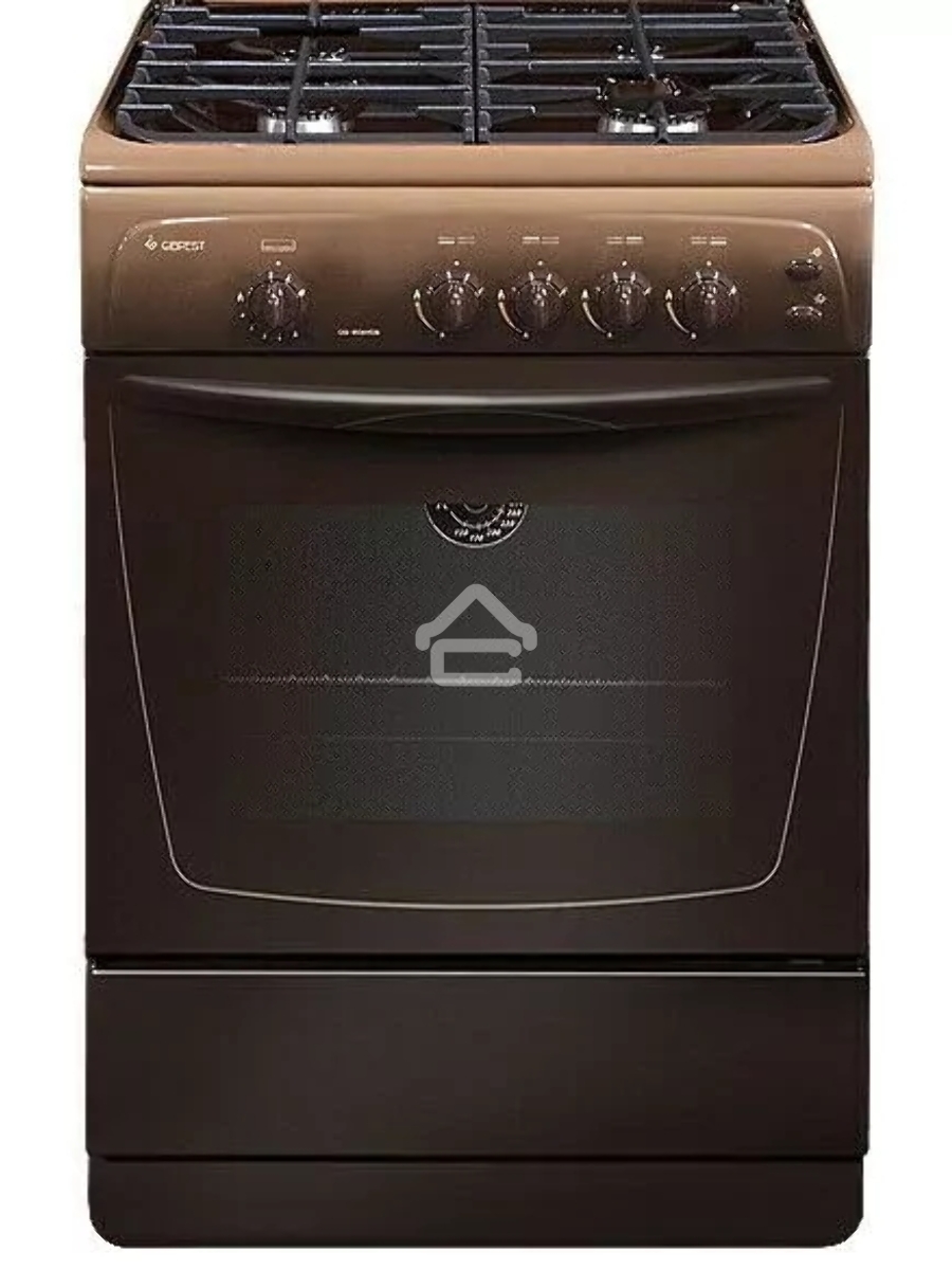 Плита газовая Gefest CG 60MC6 K83 коричневый, конфорок 4 шт, духовка 63 л, 60 см x 85 см x 60 см