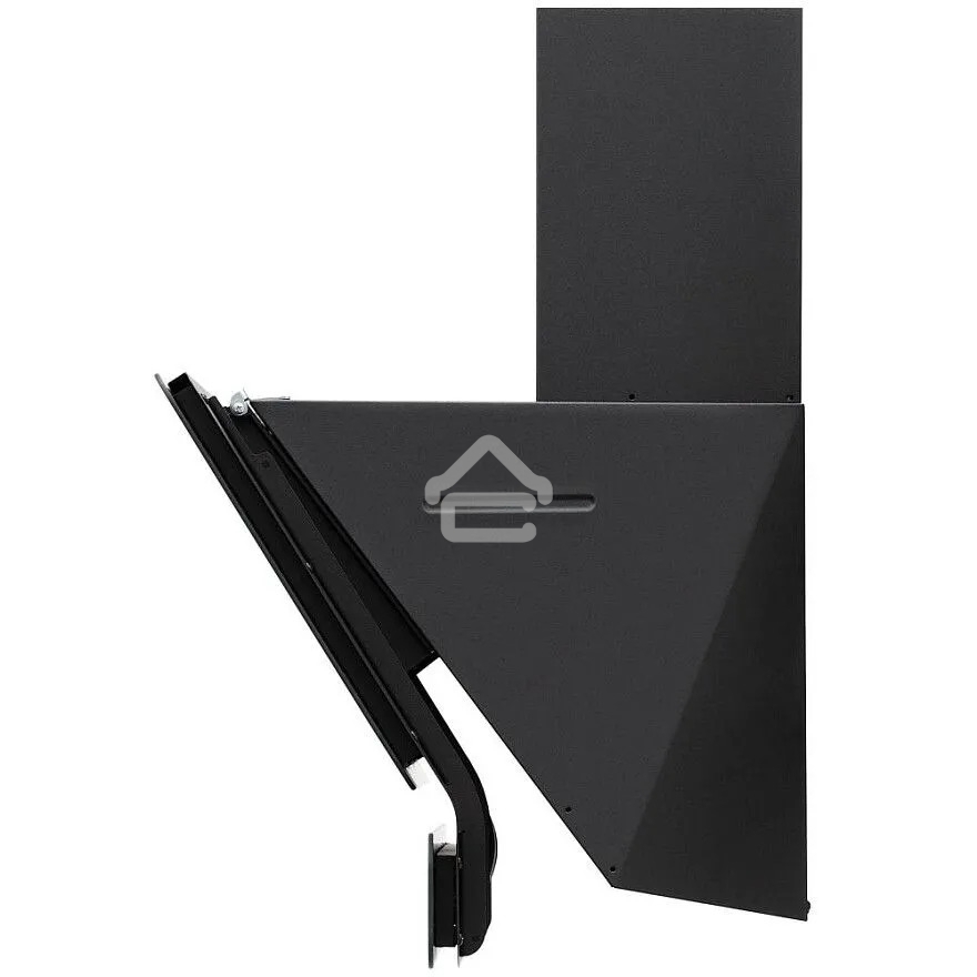 Вытяжка наклонная KRONA Saturn 600 DN Black 4S черный, 59.5 см, 950 куб. м/ч, 68 дБ