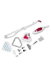 Паровая швабра Blackton Bt SM1115 White-pink, Мощность 1300 Вт, 2 в 1. Вертикальная и компактная, Давление 1 бар, Резервуар для воды 300 мл, Резервуар для моющего средства 180 мл Время неприрывной работы до 20 минут, Быстрая и эффективная очистка всех тип